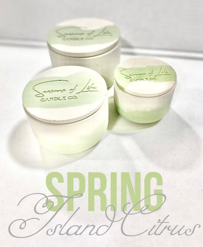 Candle Refill- Spring -Island Citrus