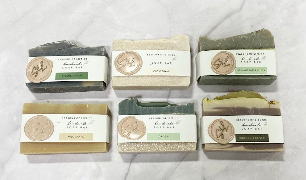 Rosemary Sage and Vetiver Soap Bar